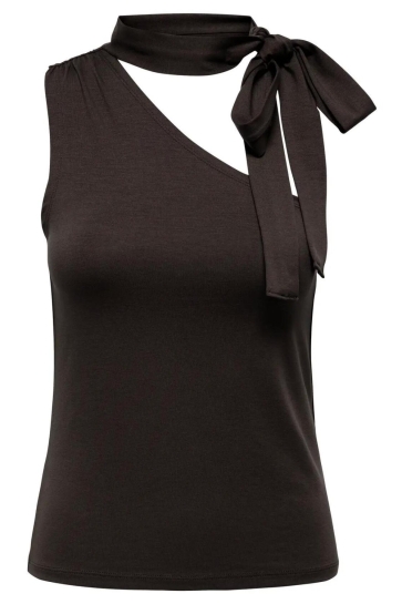 Jacqueline de Yong jdymati one shoulder scarf top jrs Bruin