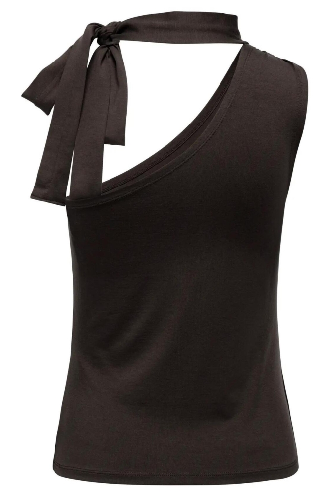 Jacqueline de Yong bruine dames top | Achteraanzicht