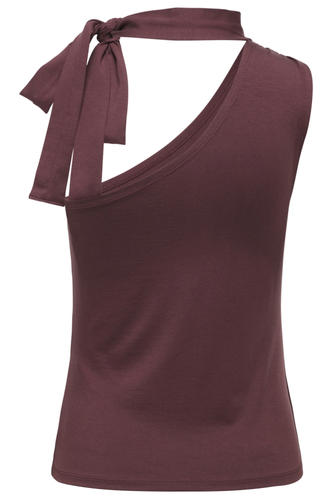 Jacqueline de Yong bordeaux dames top | Vooraanzicht