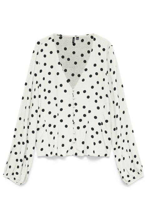 Vero Moda witte dames blouse | Vooraanzicht