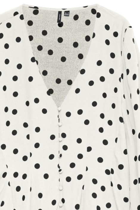 Vero Moda witte dames blouse | Close up