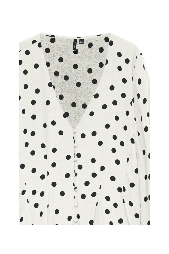 Vero Moda witte dames blouse | Close up