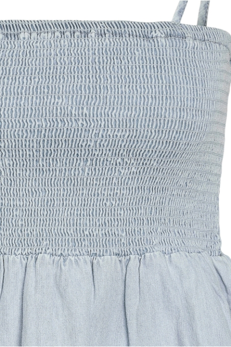 Noisy may blauwe dames top | Close up