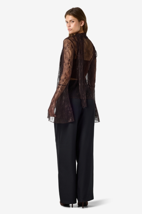Noisy may bruine dames blouse | Model