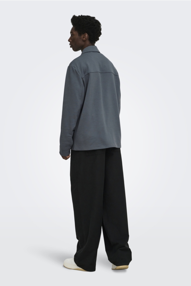 Only & Sons blauwe heren overhemd |