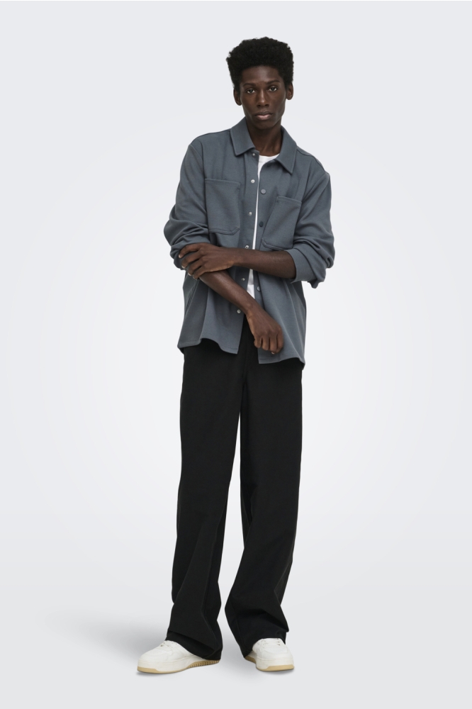 Only & Sons blauwe heren overhemd |