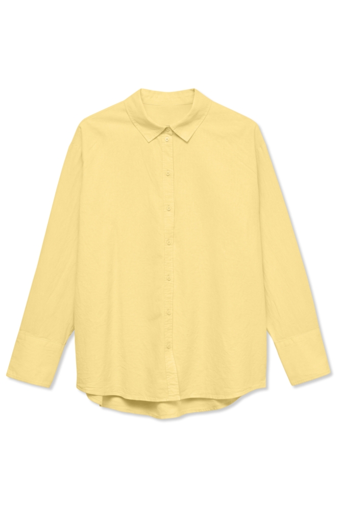 Vero Moda gele dames blouse | Vooraanzicht