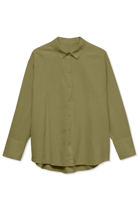 Vero Moda groene dames blouse | Vooraanzicht