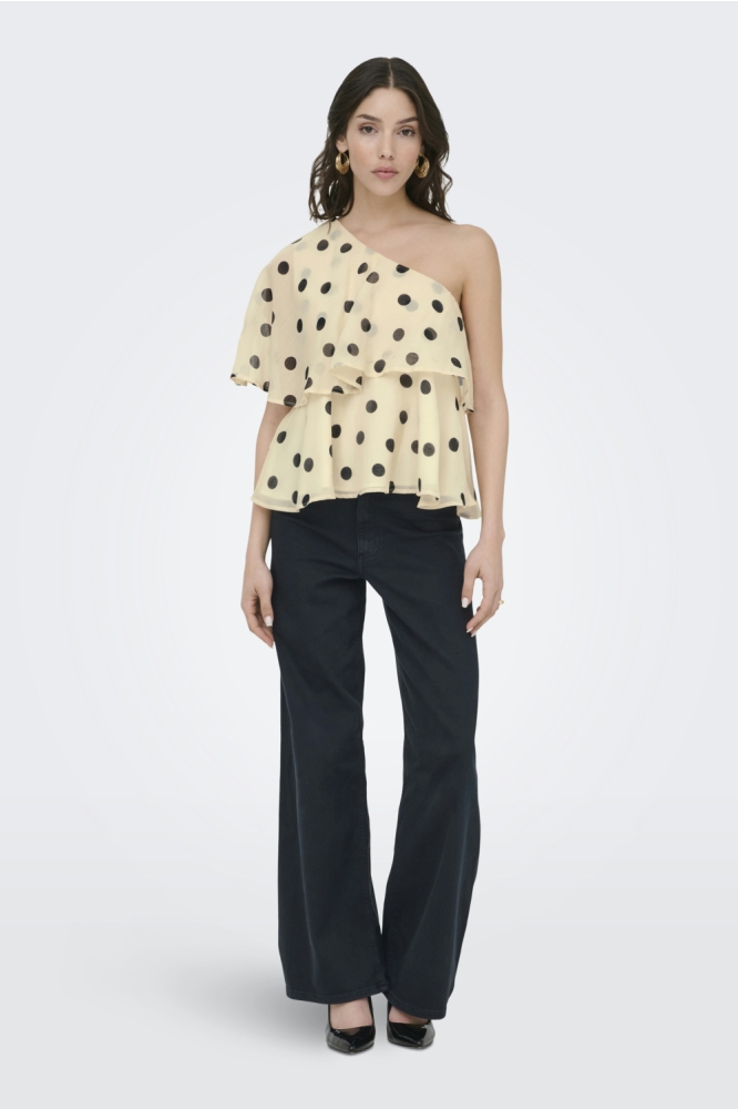 Jacqueline de Yong beige dames top | Model