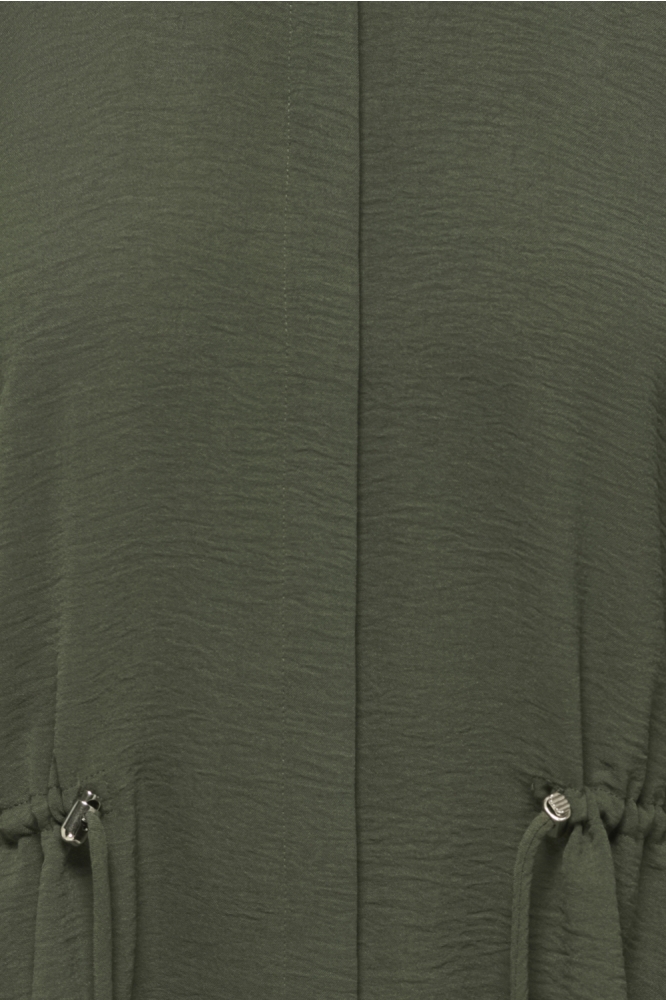 Jacqueline de Yong groene dames blouse | Close up