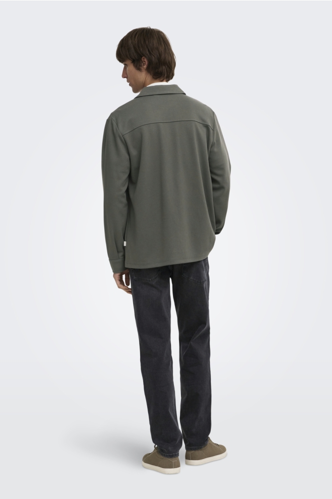 Only & Sons groene heren overhemd | Model