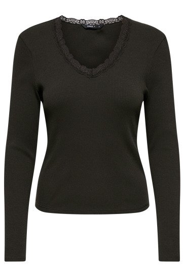Only onlsara sharai l/s v-neck top jrs n Bruin