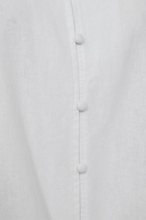 Freequent witte dames blouse | Close up