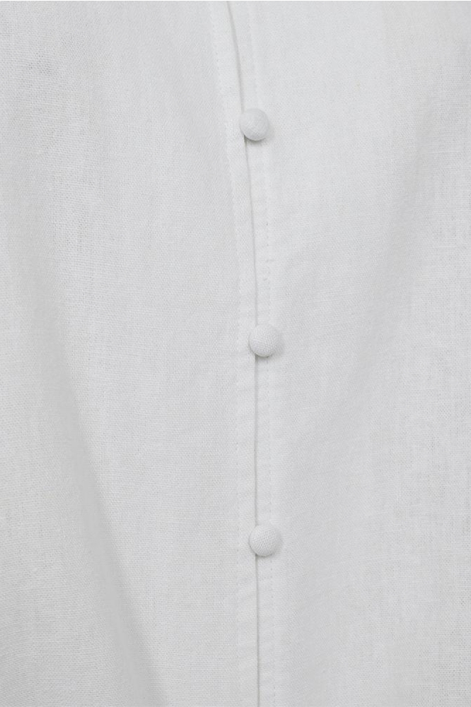 Freequent witte dames blouse | Close up