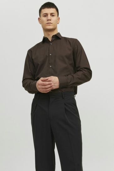 Jack & Jones jprblaparker shirt l/s noos Bruin