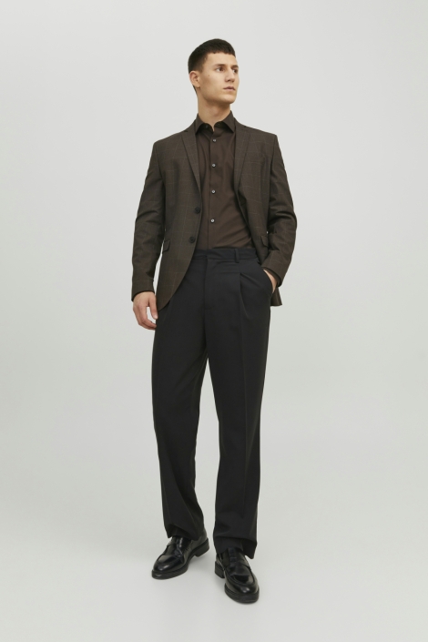 Jack & Jones bruine heren overhemd | Model