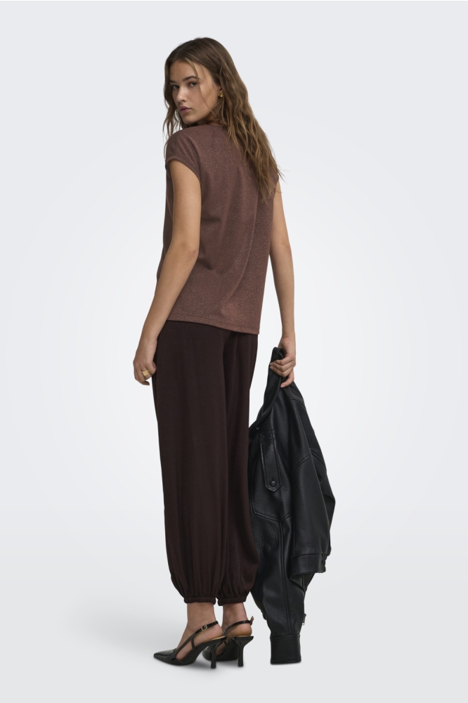Only bruine dames t-shirt | Model