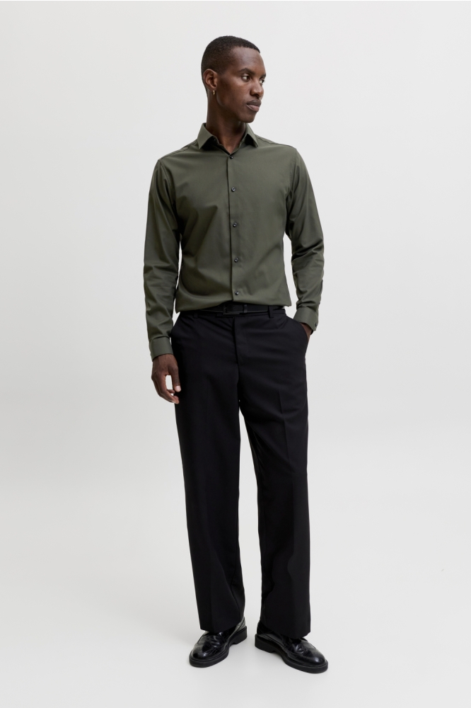 Jack & Jones groene heren overhemd | Model