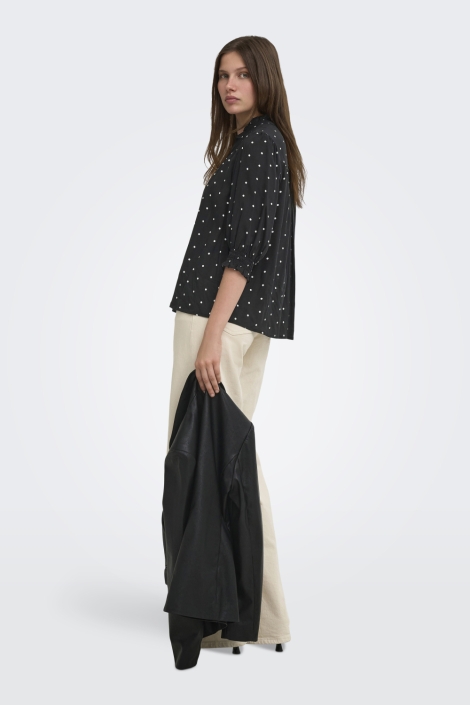 Only zwarte dames blouse | Model