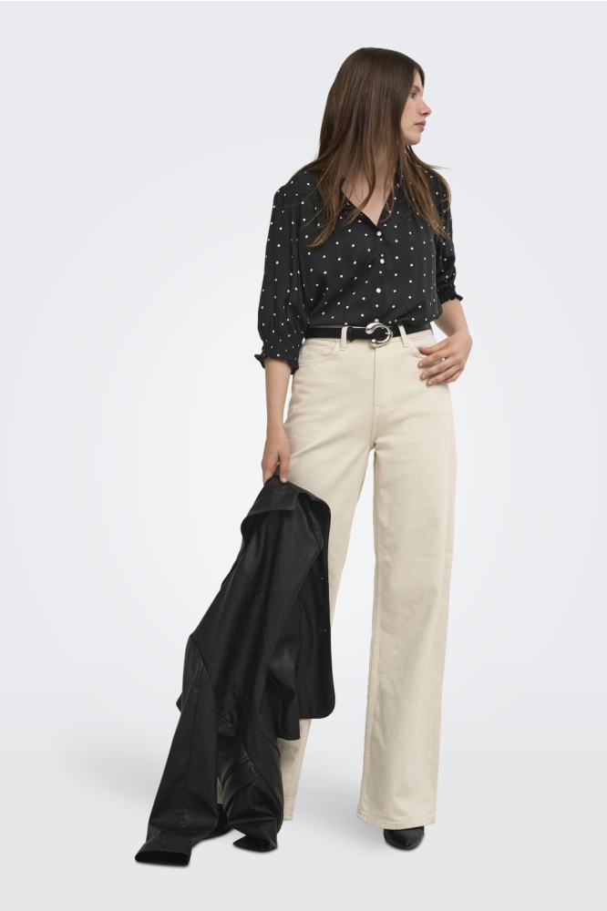 Only zwarte dames blouse | Model