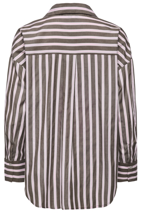 Only bruine dames blouse | Achteraanzicht