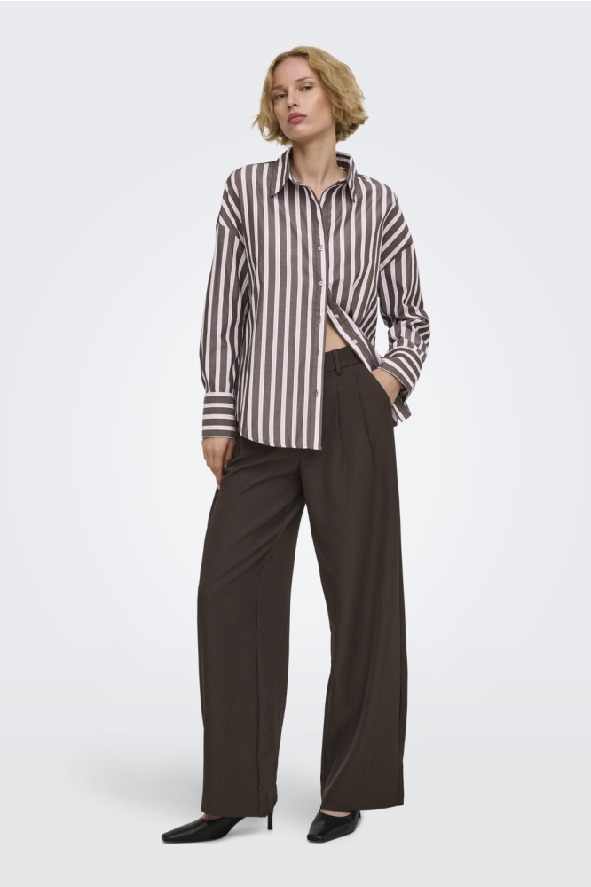Only bruine dames blouse | Model