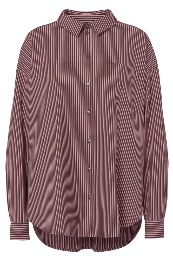 Pieces roze dames blouse | Vooraanzicht