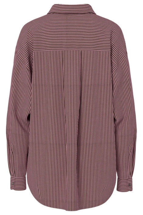 Pieces roze dames blouse | Achteraanzicht