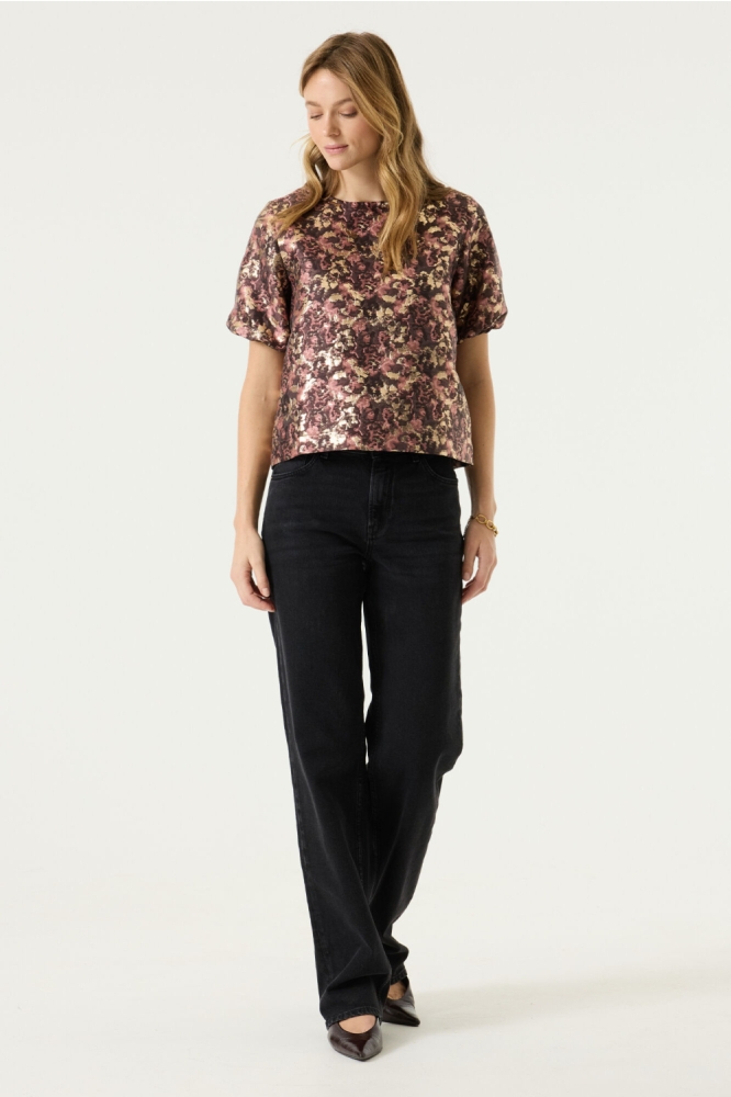 Garcia roze dames t-shirt | Model