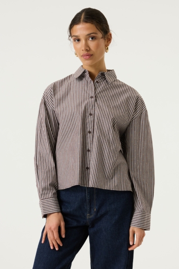 Garcia Blouse BLOUSE MET STREPEN EN STRASS T260232 4478-hazel bloom
