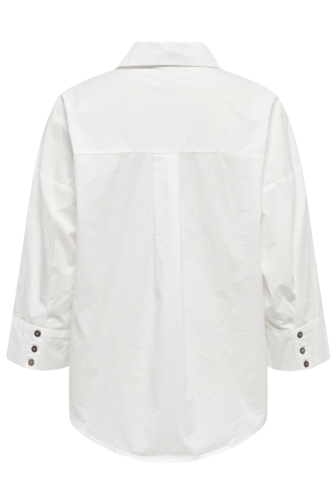 Only witte dames blouse | Achteraanzicht