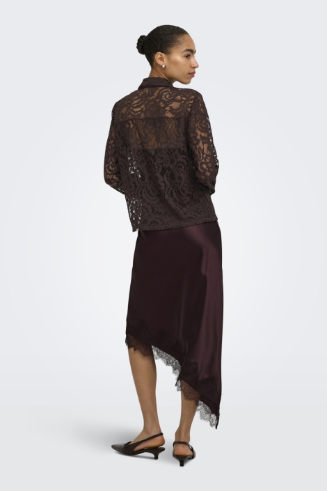 Only bruine dames blouse | Model