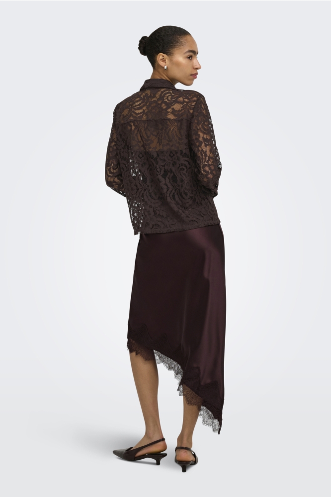 Only bruine dames blouse | Model