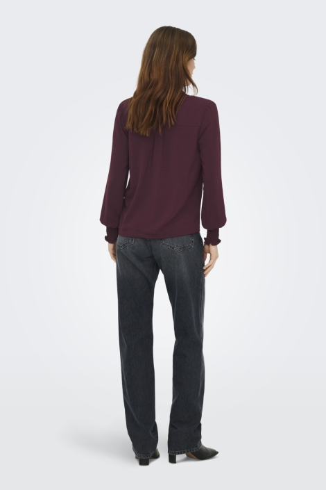 Only bordeaux dames blouse | Model