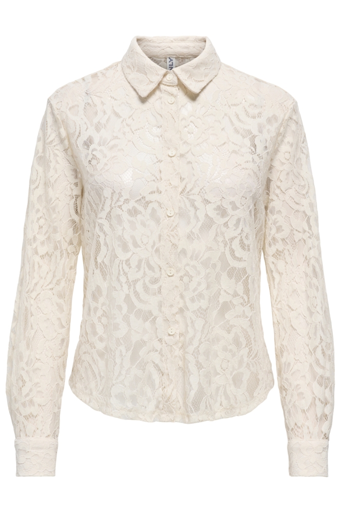 Only beige dames blouse | Vooraanzicht