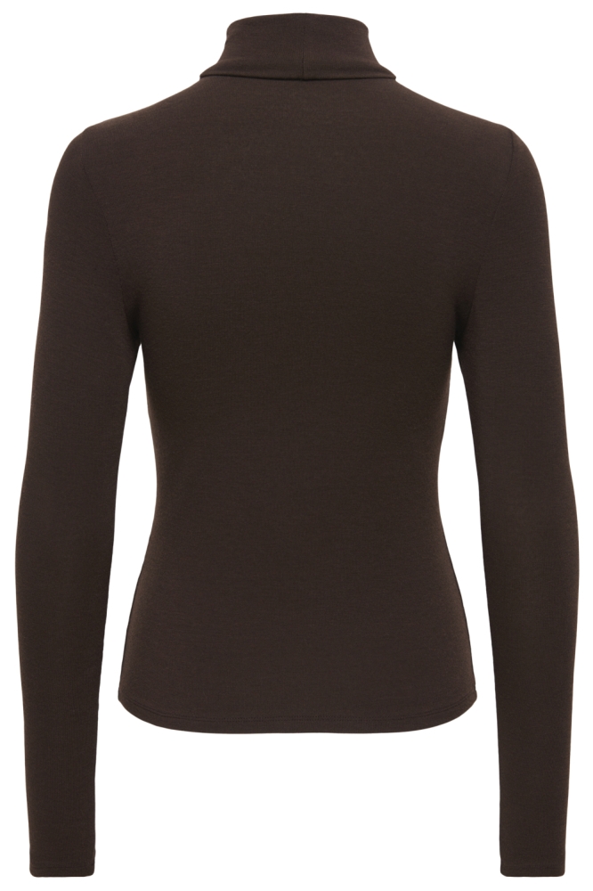 Only bruine dames top | Achteraanzicht