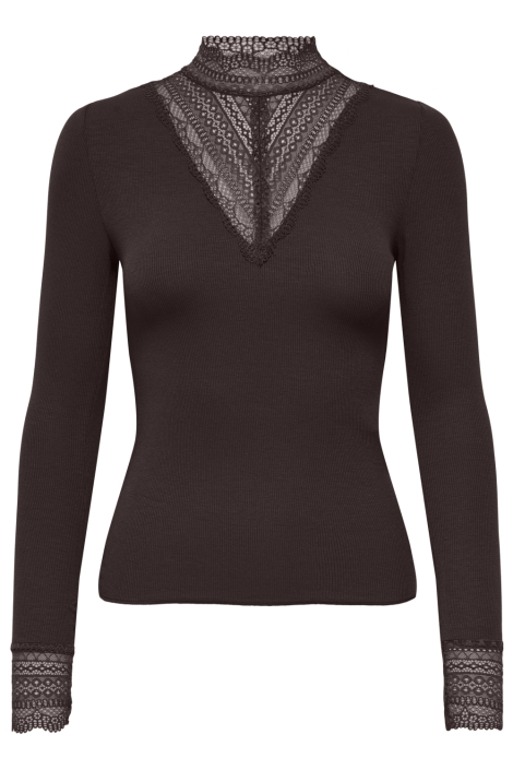 Only bruine dames top | Vooraanzicht