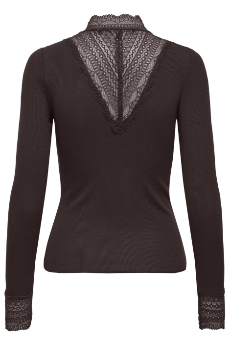 Only bruine dames top | Achteraanzicht