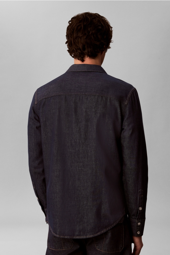 Calvin Klein blauwe heren overhemd | 