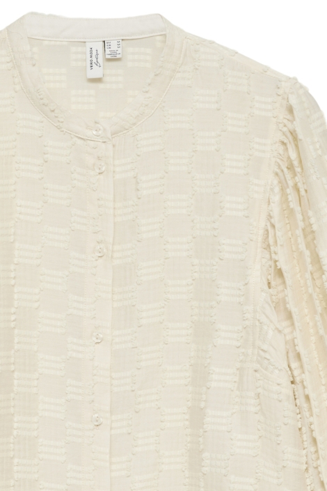 Vero Moda beige dames blouse | Close up