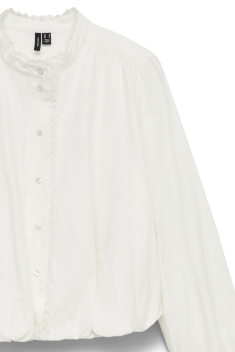 Vero Moda witte dames blouse | Close up