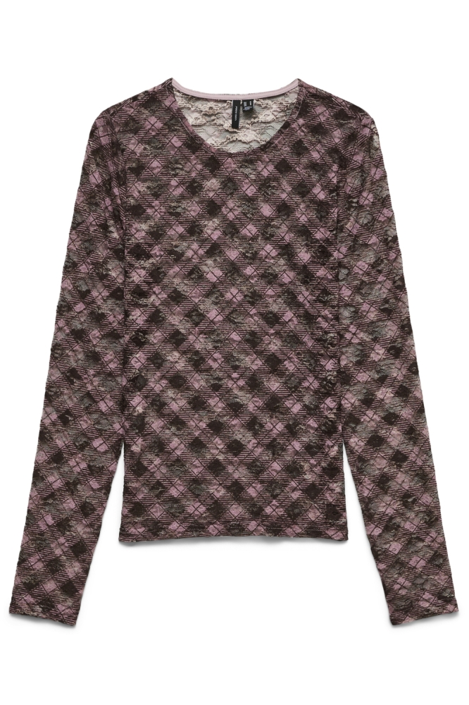 Vero Moda bruine dames top | Vooraanzicht