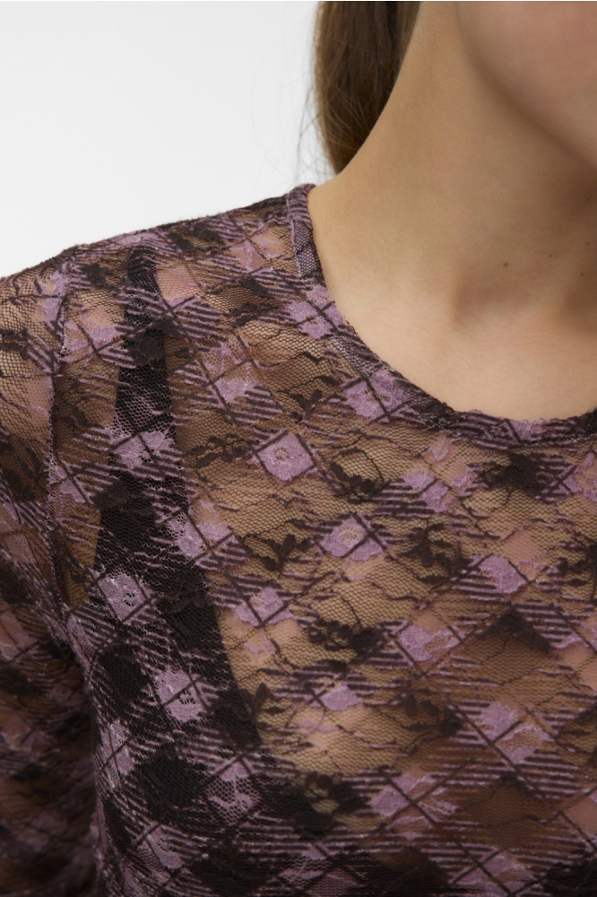 Vero Moda bruine dames top | Close up