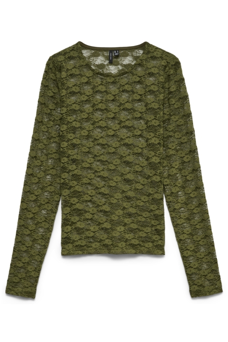 Vero Moda groene dames top | Vooraanzicht