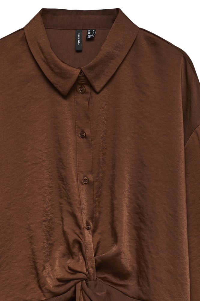Vero Moda bruine dames blouse | Kleurstaal