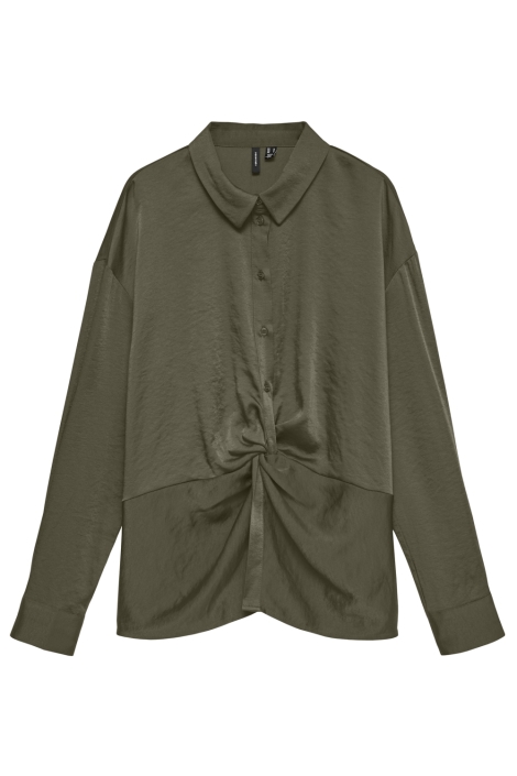 Vero Moda groene dames blouse | Vooraanzicht