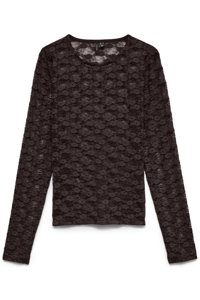 Vero Moda bruine dames top | Vooraanzicht