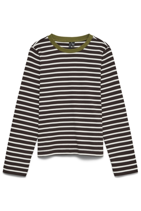 Vero Moda bruine dames t-shirt | Vooraanzicht
