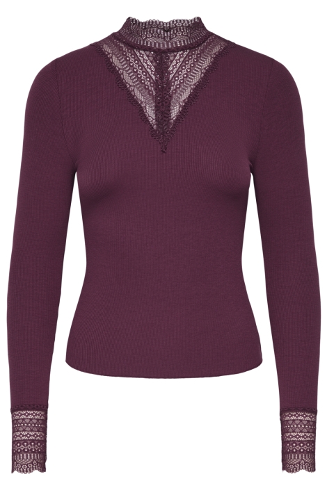 Only bordeaux dames top | Vooraanzicht