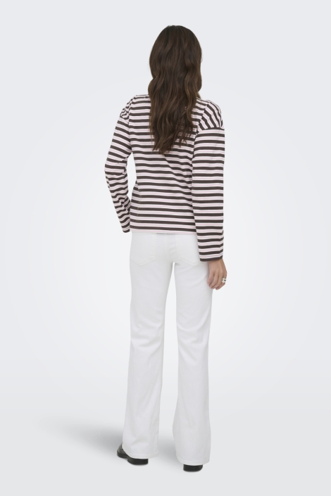 Only bruine dames t-shirt | Model